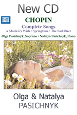 Naxos - Olga & Natalya Pasichnyk - Complete songs Chopin